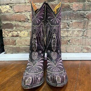Old Gringo Butterfly Boots - Size 8